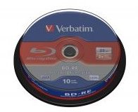 Blu Ray SL Réinscriptibles - 25 Go 2x (x10)