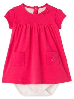 Robe body bébé fille Petit Bateau rose