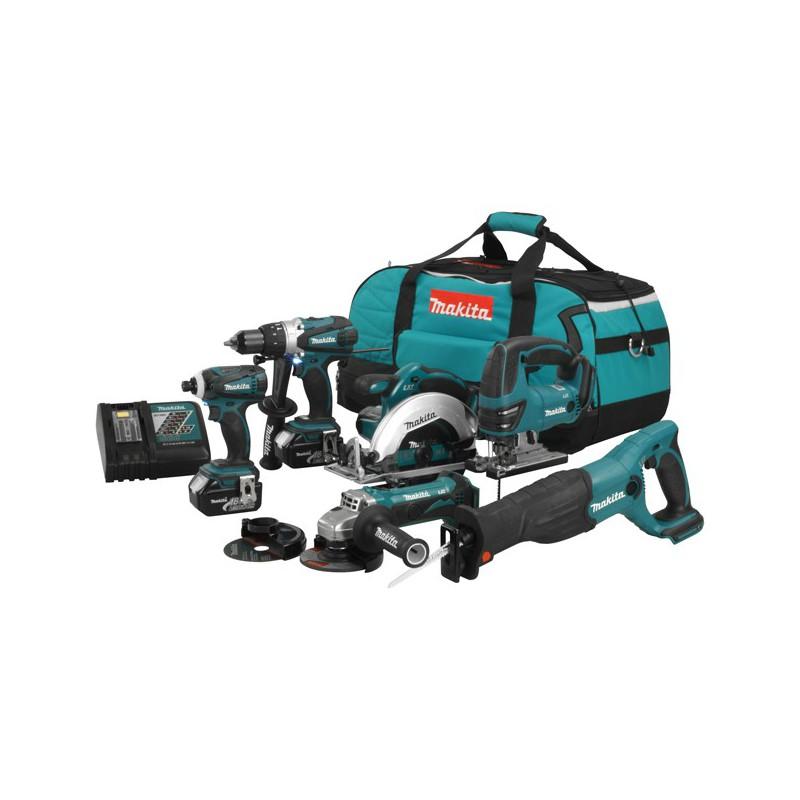 PACK 6 OUTILS MAKITA DLX600T 18V (2 x 5,0 Ah)