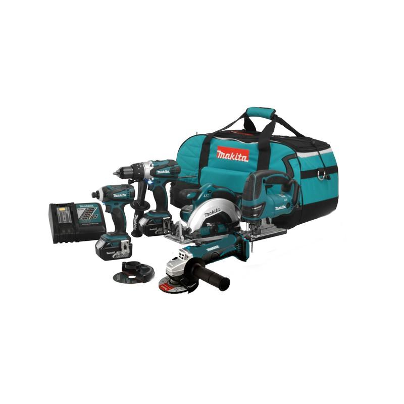 PACK 5 OUTILS MAKITA DLX500T 18V (2 x 5,0 Ah)