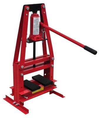 VidaXL Presse hydraulique datelier sur pied - 6 t