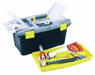 Boite à outils Professionnelle vide à compartiment