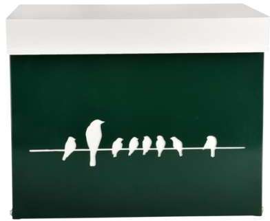 Boite à lettres Oiseaux sur un fil