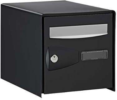 Boîte aux lettres Probox double face noir RAL 9005 Boîte aux lettres Probox double