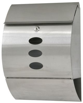 Boite aux lettres Design en acier inoxydable ovale