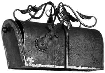 Boite aux lettres en fer forgé - DECO FER FORGE