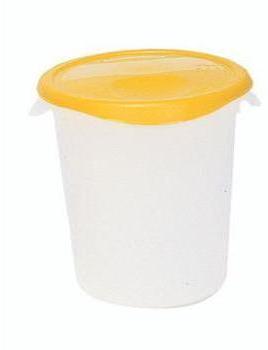 Pot plastique de stockage rond Pot plastique de stockage