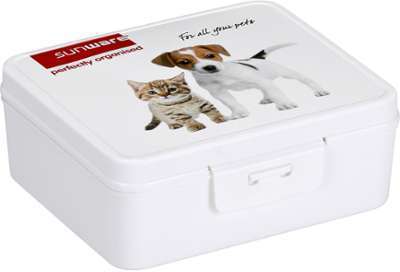 Boîte de rangement Q-line Boîte avec clip motif an