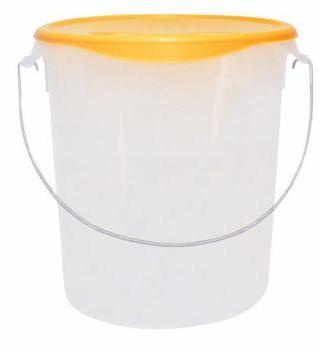 Pot plastique de stockage rond Pot plastique de stockage