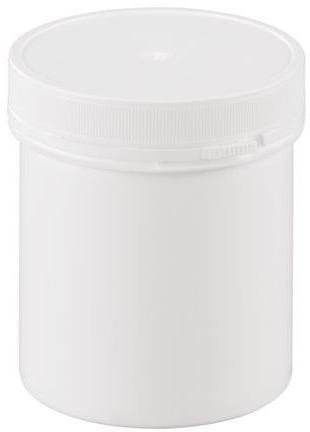 Pot plastique à couvercle vissant et inviolable Pot plastique à couvercle