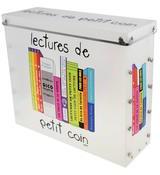 Boîte de rangement rectangulaire pliable Lectures
