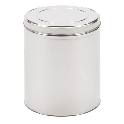 Boîte métallique ronde à couvercle coiffant Boîte métallique ronde à couvercle