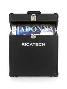 Mallette de rangement pour disques vinyles Ricatech Mallette de rangement pour