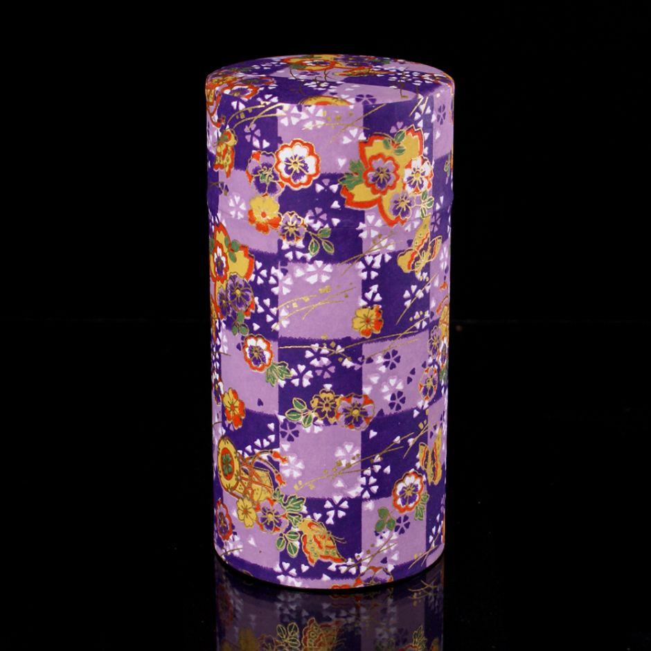 Boîte à thé japonaise en papier washi
