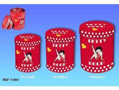 Boites Gigogne Tube Betty Boop