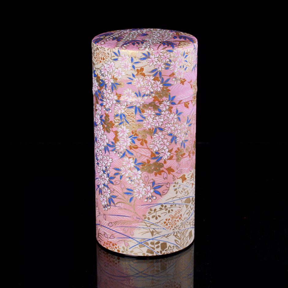 Boîte à thé japonaise en papier washi