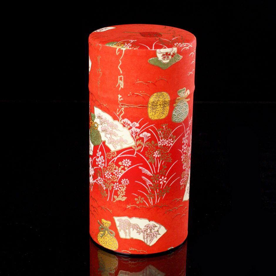Boîte à thé japonaise en papier washi
