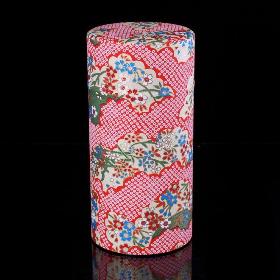 Boîte à thé japonaise en papier washi