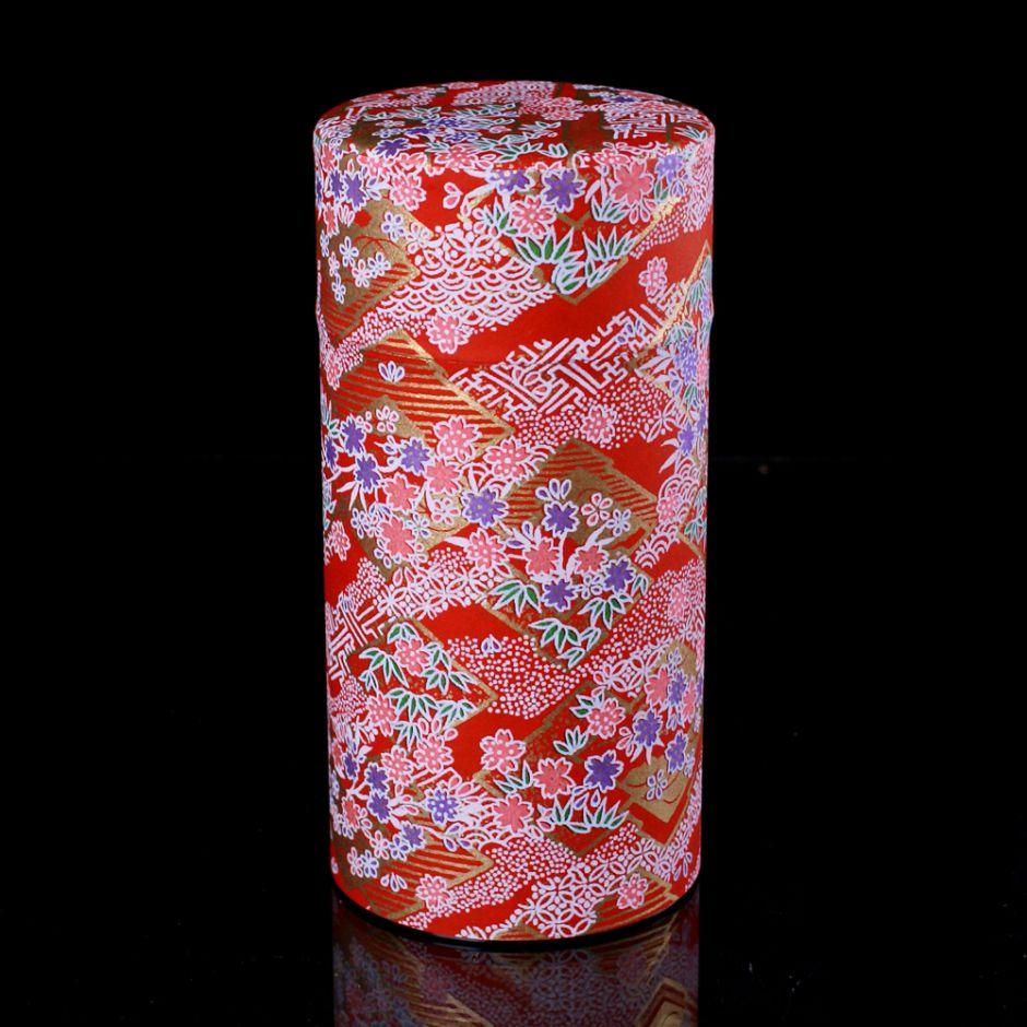 Boîte à thé japonaise en papier washi