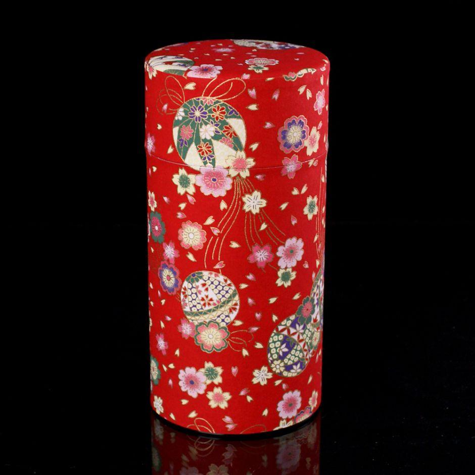Boîte à thé japonaise en papier washi