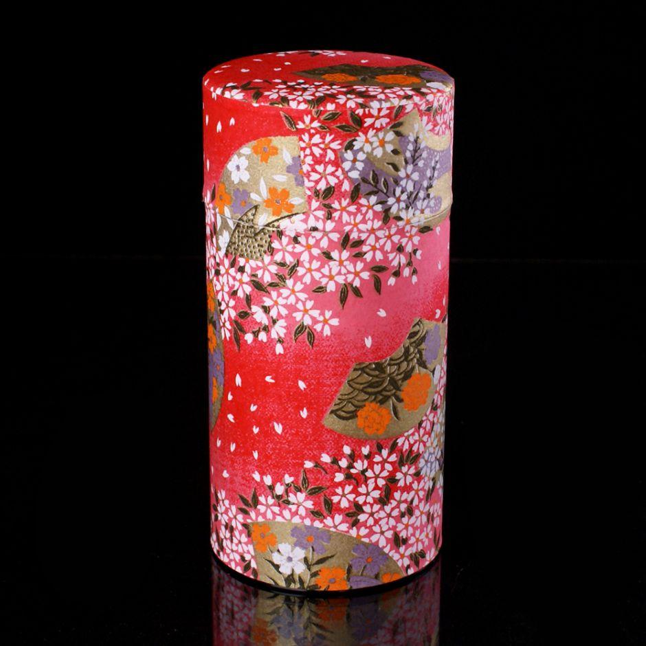 Boîte à thé japonaise en papier washi