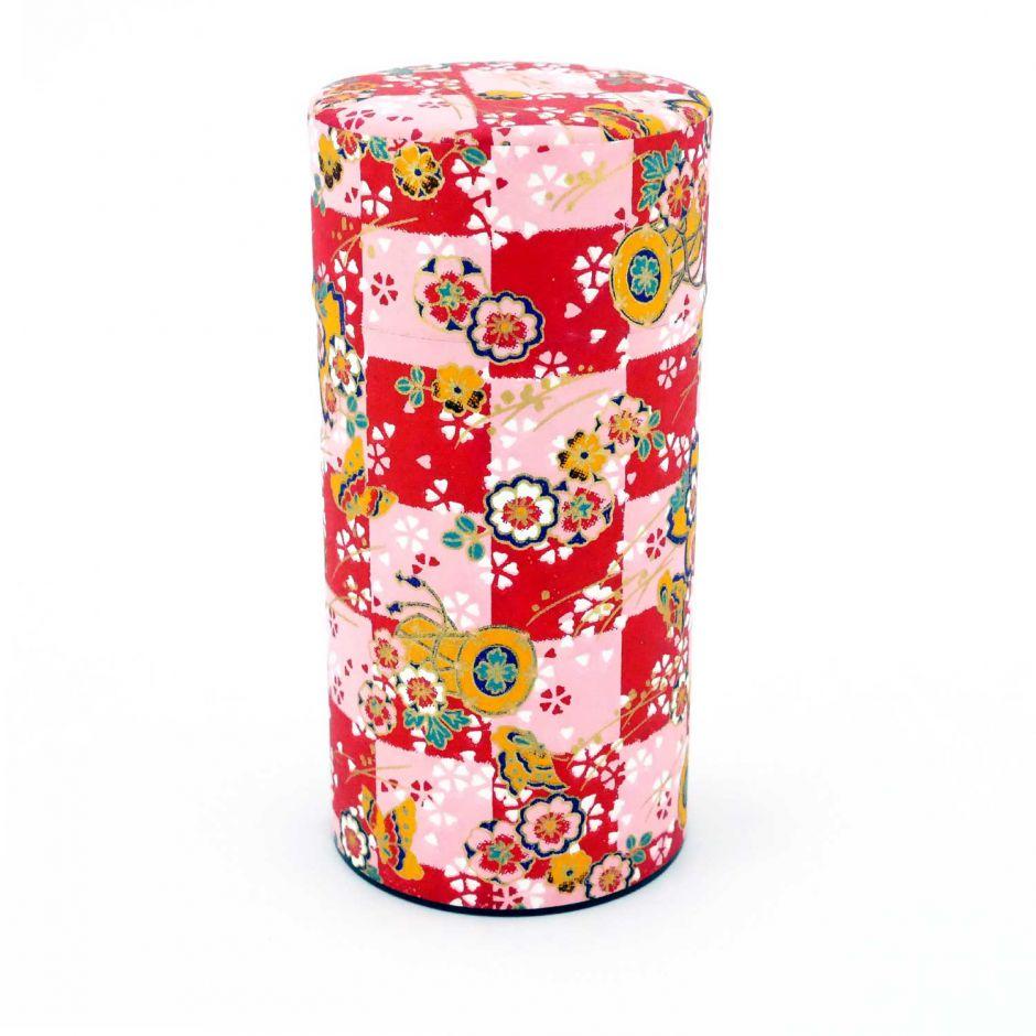 Boîte à thé japonaise en papier washi