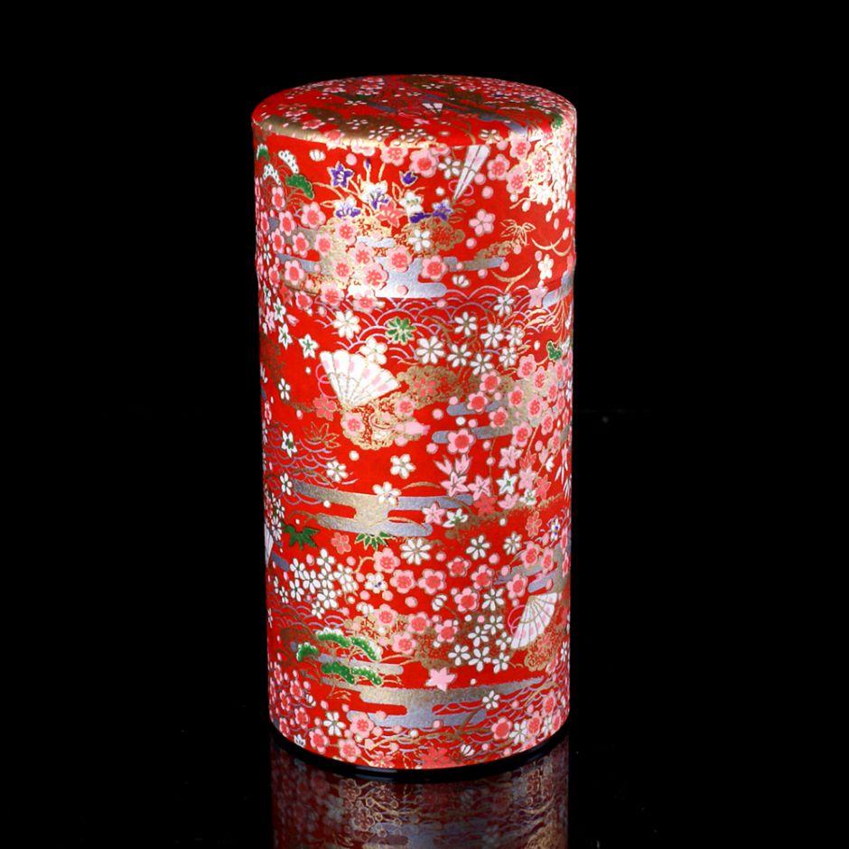 Boîte à thé japonaise en papier washi