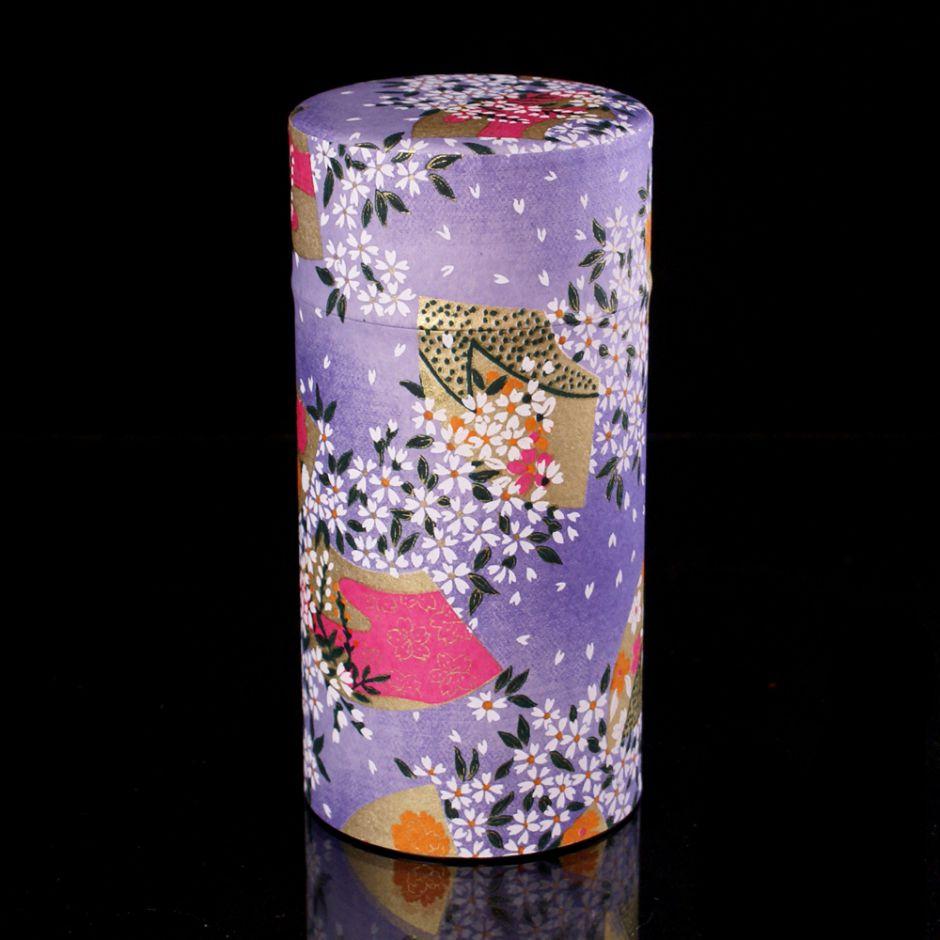 Boîte à thé japonaise en papier washi