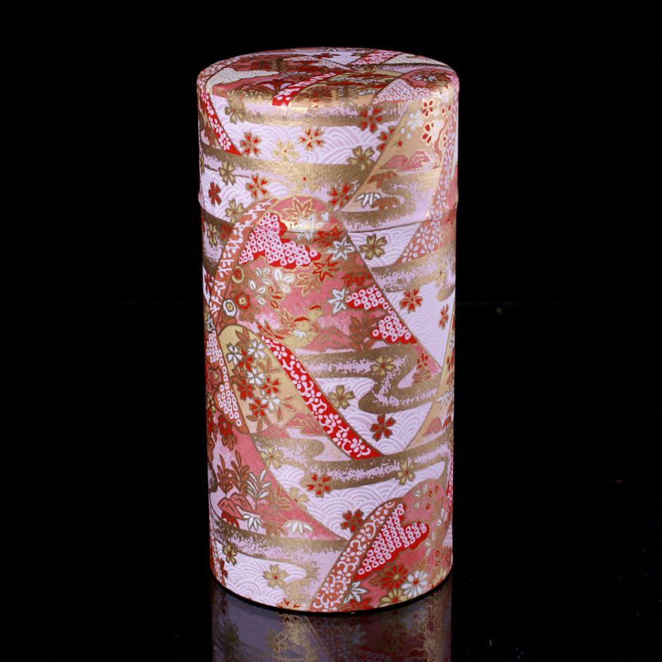 Boîte à thé japonaise en papier washi