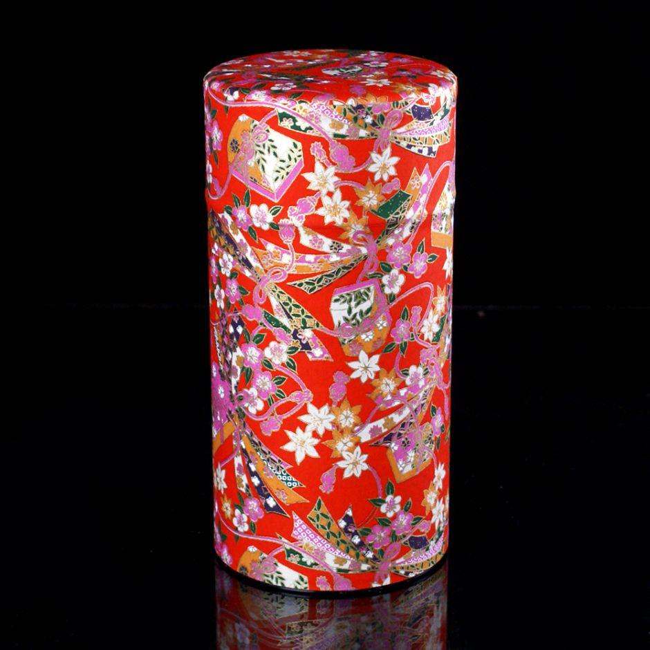 Boîte à thé japonaise en papier washi