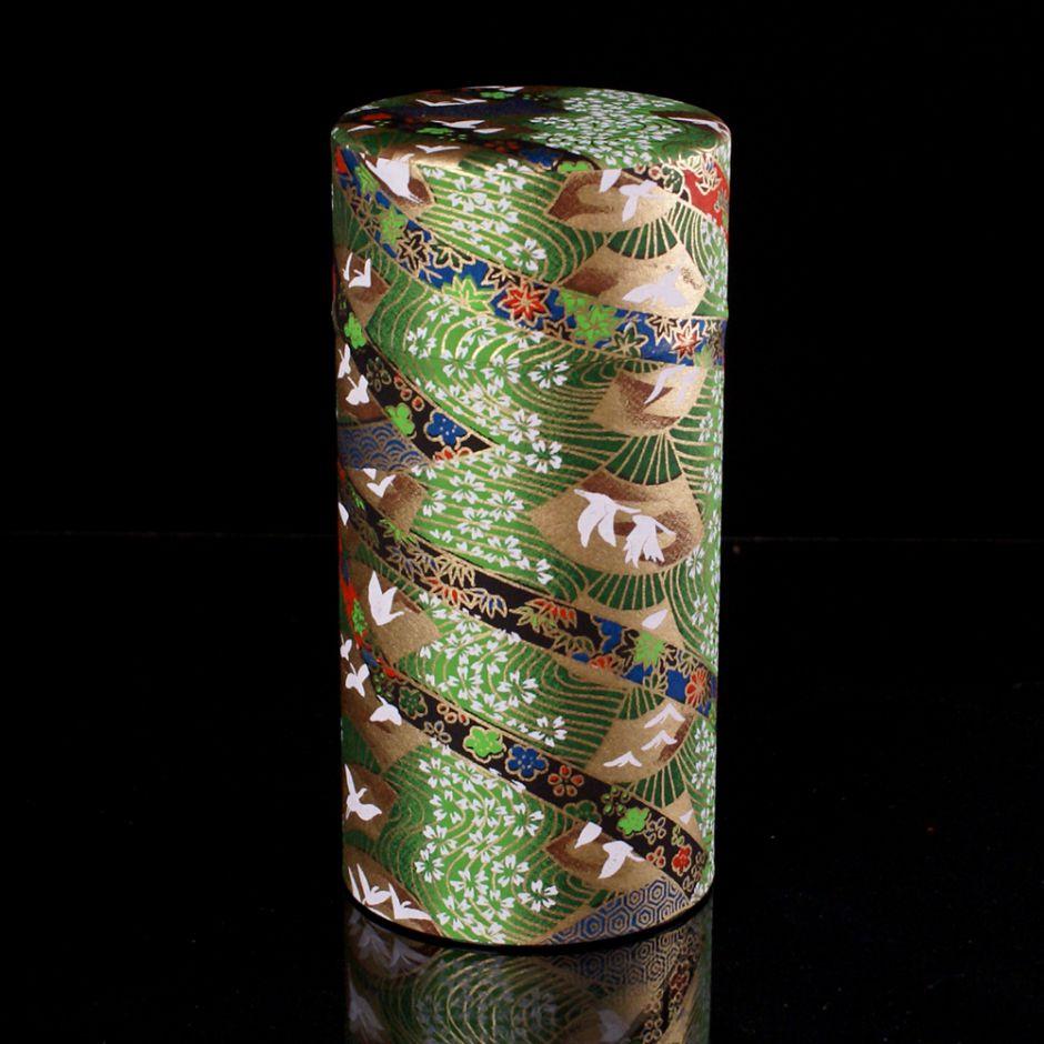 Boîte à thé japonaise en papier washi
