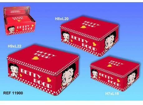 Boites Gigogne Rectangulaire Betty Boop