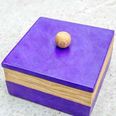 Boite Pomme violette