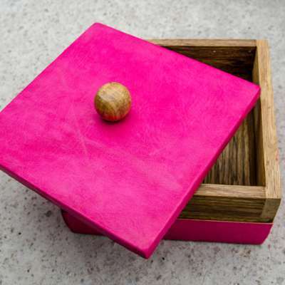 Boite Pomme rose