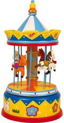 Boîte à musique «Manège chevaux»