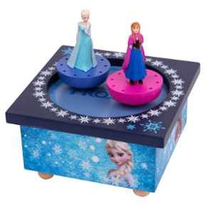 Manège Musical Bois Elsa & Anna Reine des Neiges