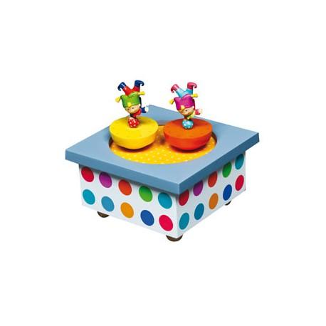Boîte à musique Acrobates