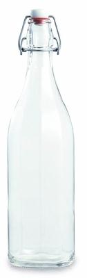Bouteille en verre 1L avec bouchon mécanique - Swi