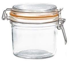 Terrine hermétique en verre 350g joint 85mm - Super Terrine hermétique en verre