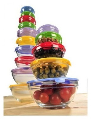 Bols en verre - Lot de 15