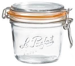 Terrine hermétique en verre 500g joint 100mm - Sup