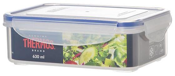 Boite hermétique plastique 630ml rectangulaire - A