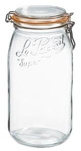 Bocal hermétique en verre 3L joint 100mm - Super -