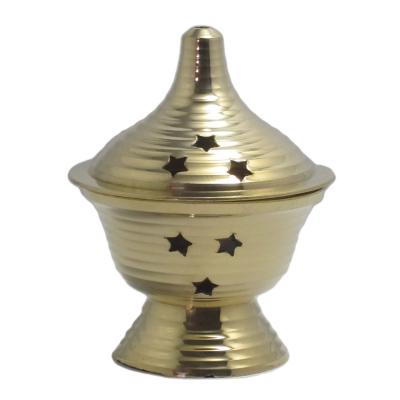 Brûle encens Antique - Encensoir Doré