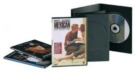Lot de 10 boitiers vides slim noir pour 1 DVD