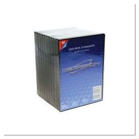 BOITIER DVD STD NOIR 1 DVD PACK 10