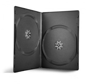 Nierle economy Boitiers double DVD, 9 mm, Noir, 10