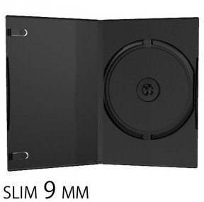 Nierle economy Boitiers DVD, 9 mm, Noir, 100 pièce