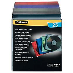 Boîtier CD et DVD Fellowes 25 / Paquet