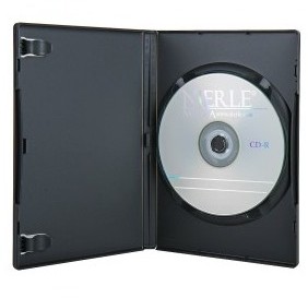 Amaray Boitiers DVD, 15 mm, Noir, Gris, 10 pièces